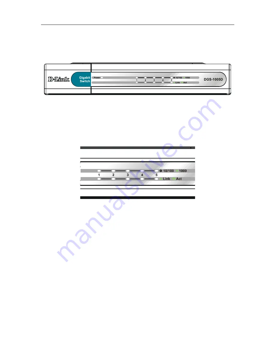 D-Link DGS-1005D - Switch Скачать руководство пользователя страница 10