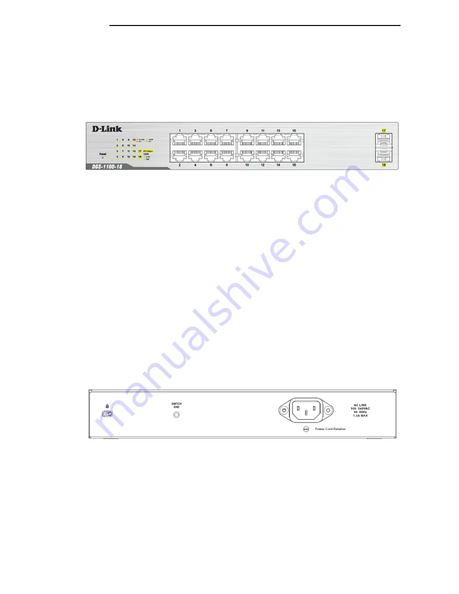D-Link DGS-1100-18 Скачать руководство пользователя страница 10
