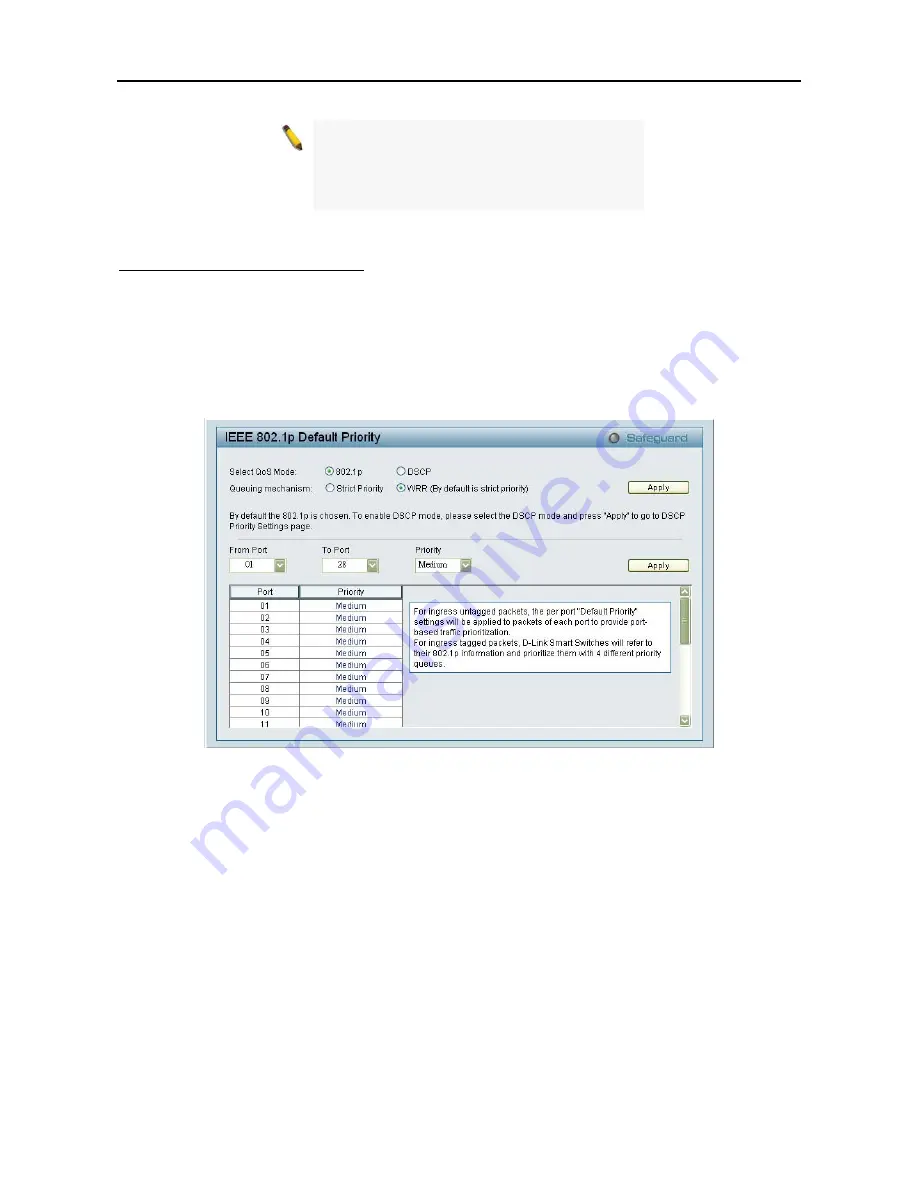 D-Link DGS-1224TP - Web Smart Switch Product Manual Download Page 41