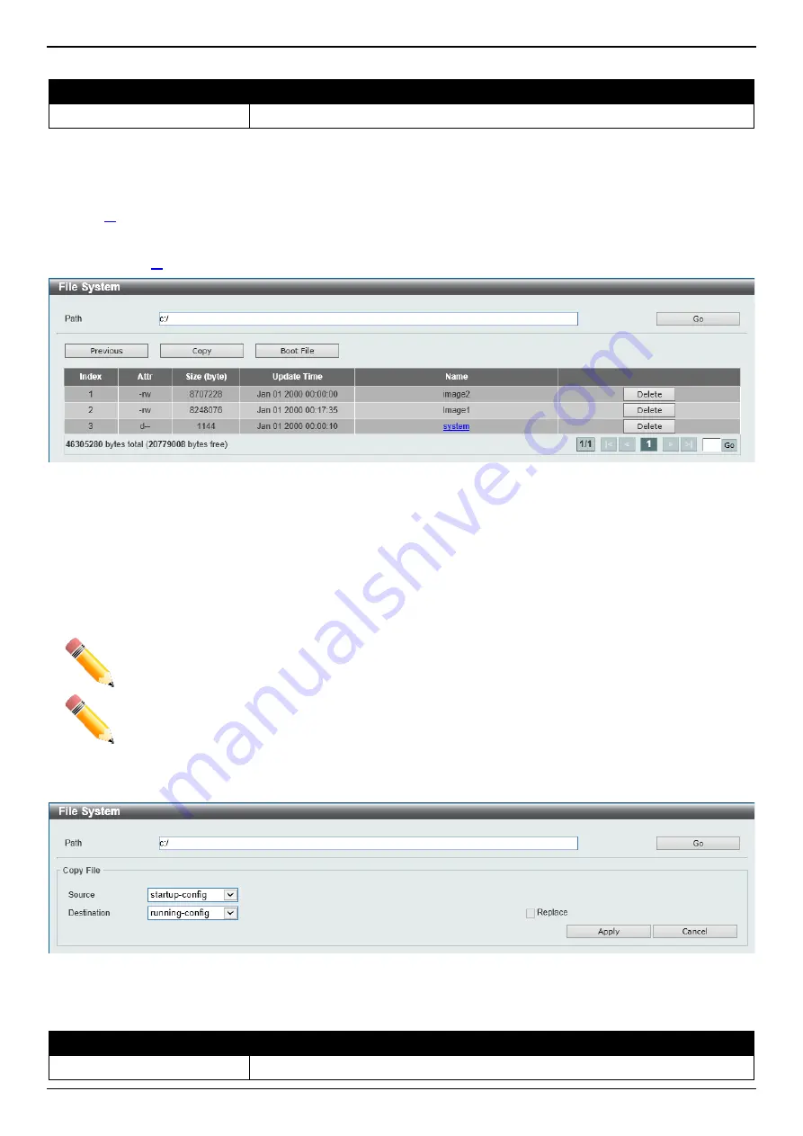 D-Link DGS-1250 Series Reference Manual Download Page 73