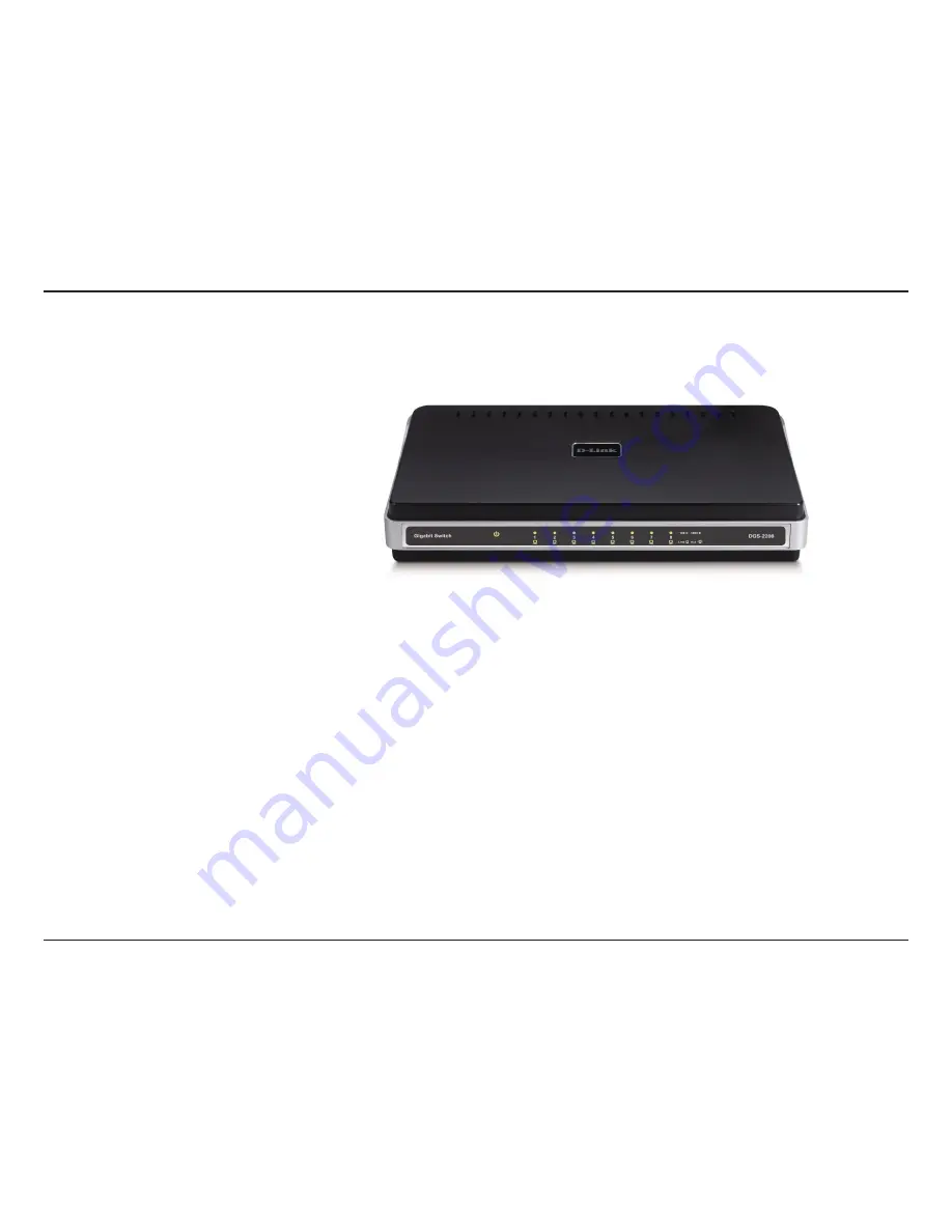 D-Link DGS-2208 - Desktop Switch User Manual Download Page 7