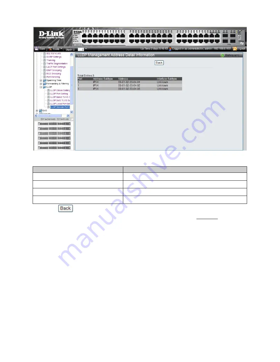 D-Link DGS-3100 SERIES User Manual Download Page 135