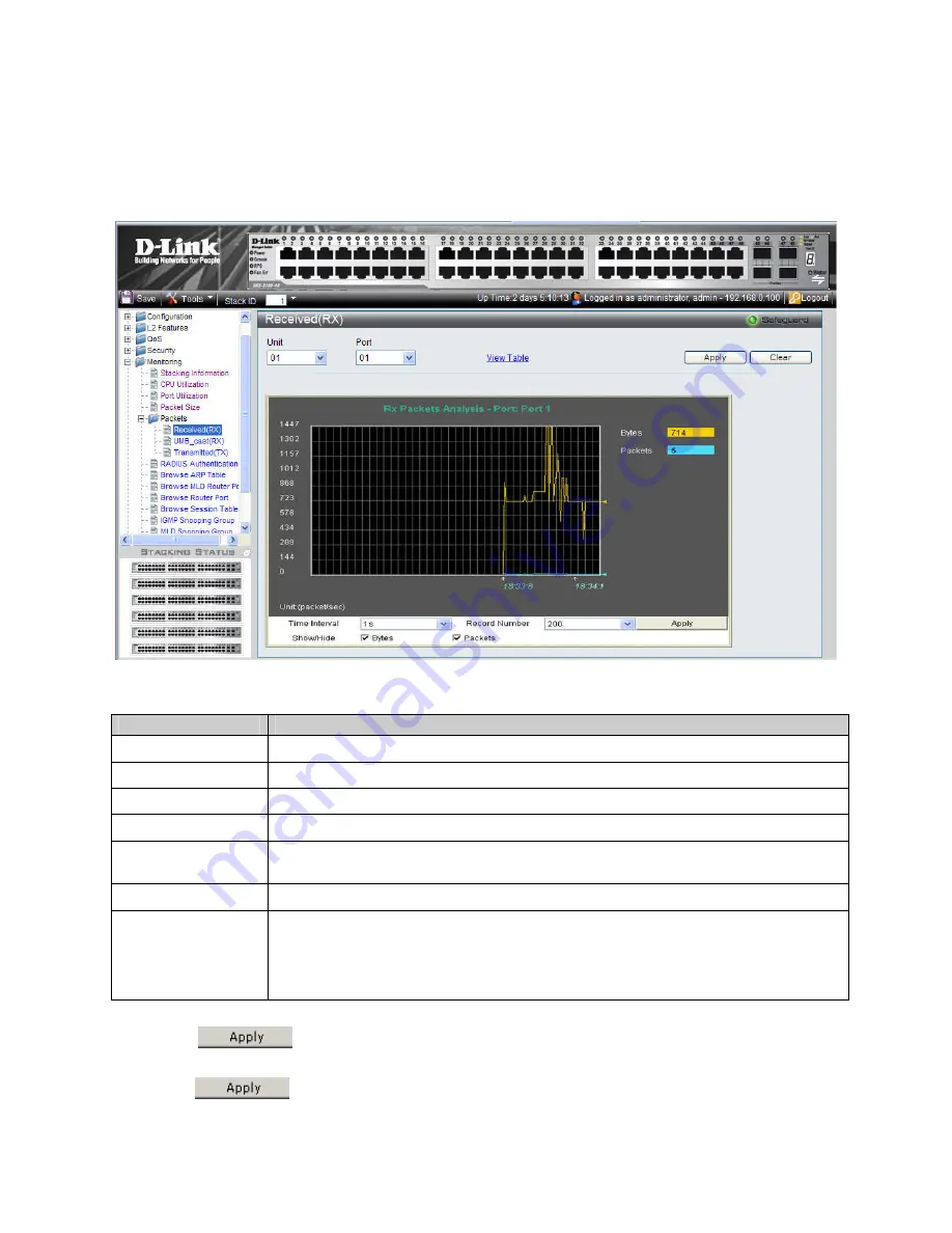 D-Link DGS-3100 SERIES User Manual Download Page 192