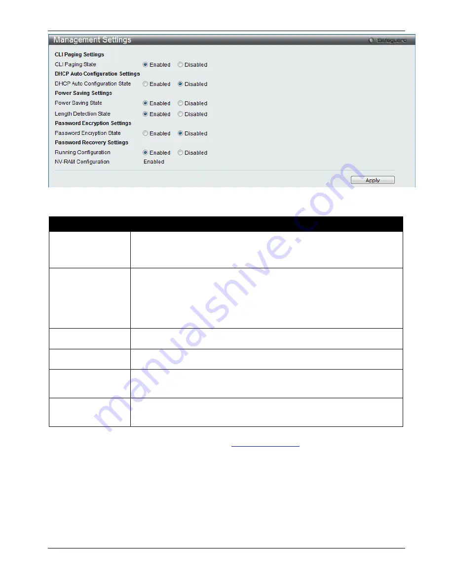 D-Link DGS-3120-24PC-EI Product Manual Download Page 42