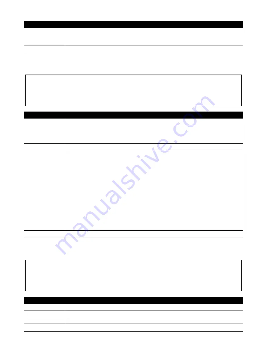 D-Link DGS-3700 Series Reference Manual Download Page 308