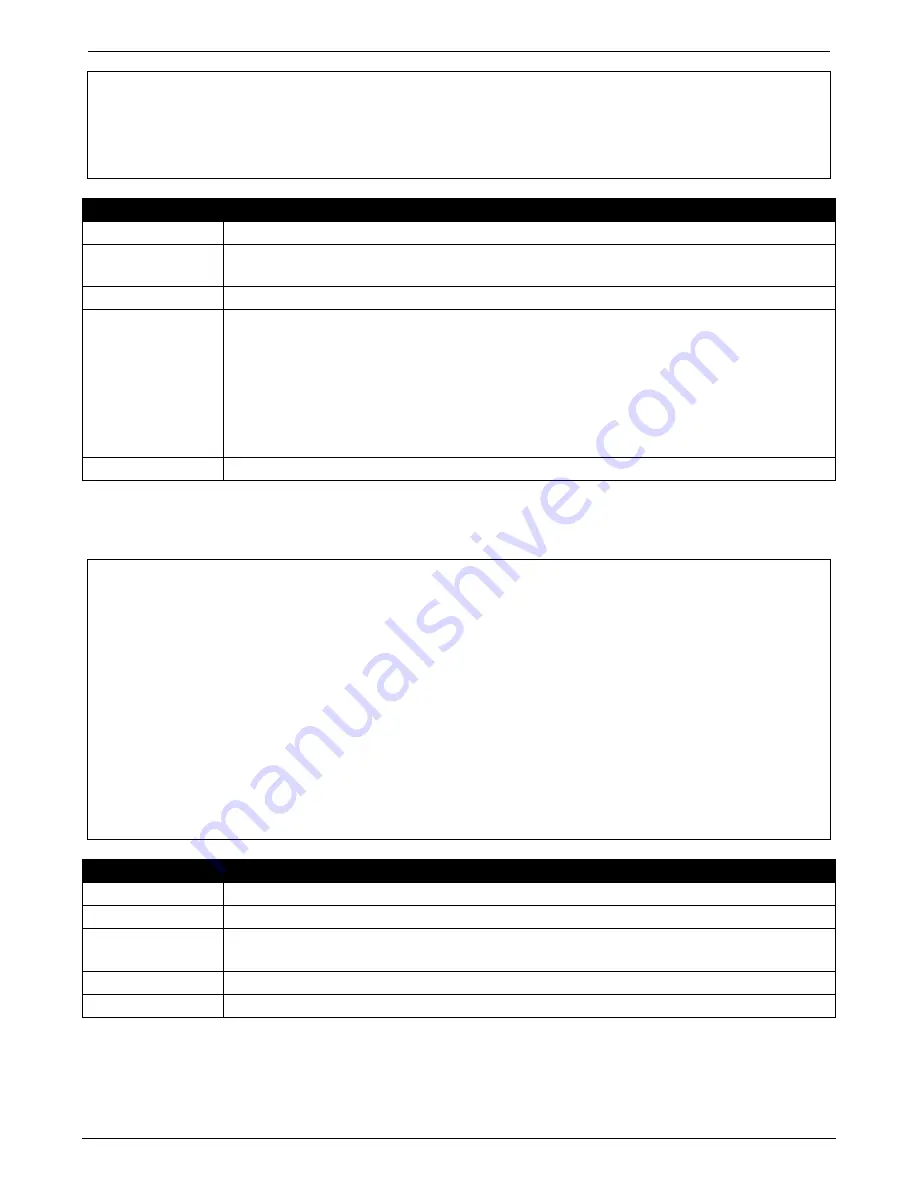 D-Link DGS-3700 Series Reference Manual Download Page 325