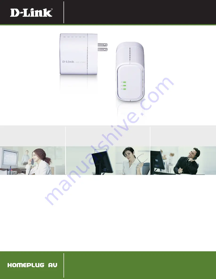 D-Link DHP-311AV Technical Specifications Download Page 1