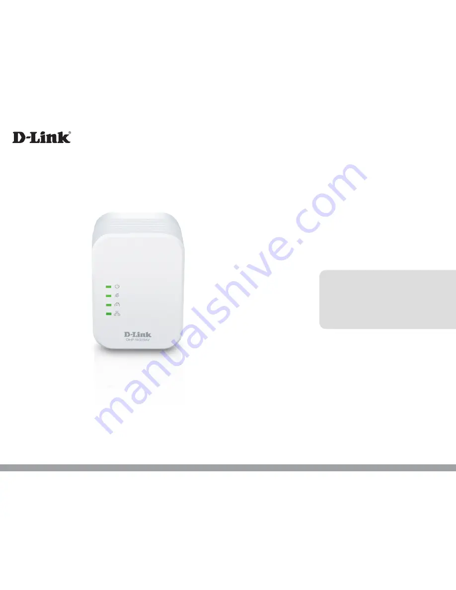 D-Link DHP-W310AV Скачать руководство пользователя страница 1