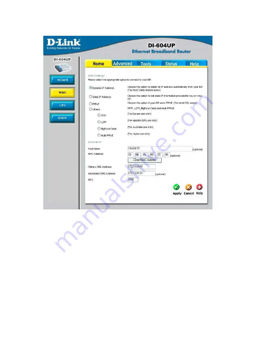 D-Link DI-604UP Product Manual Download Page 14