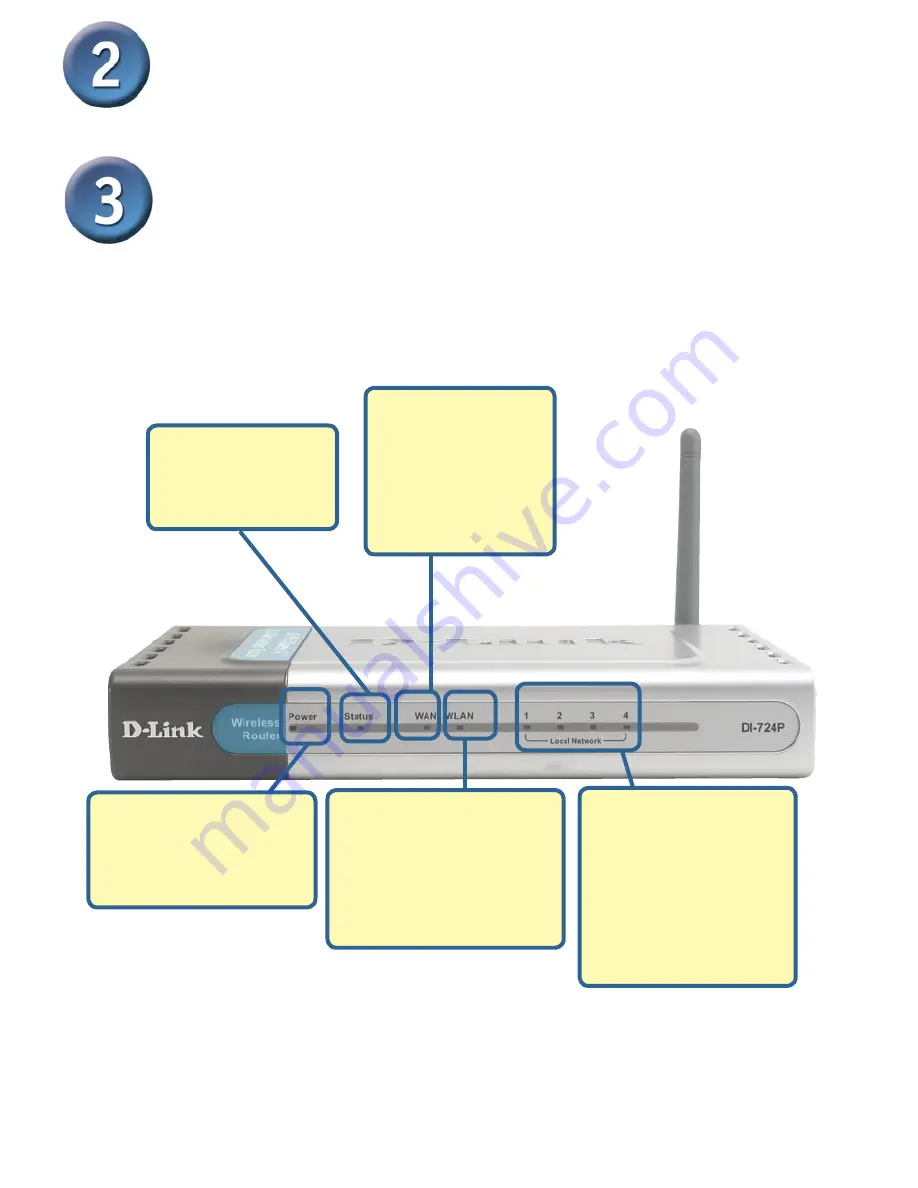 D-Link DI-724P Скачать руководство пользователя страница 3