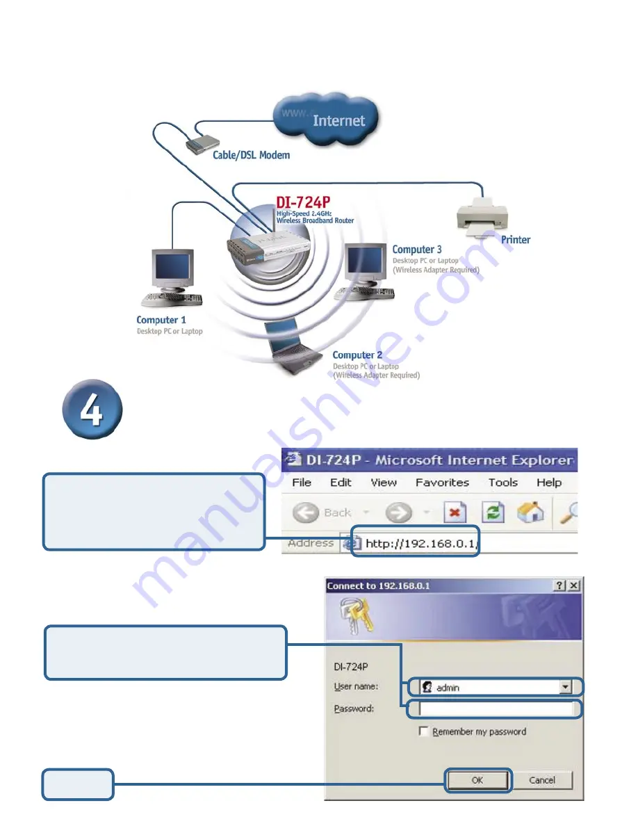 D-Link DI-724P Скачать руководство пользователя страница 4