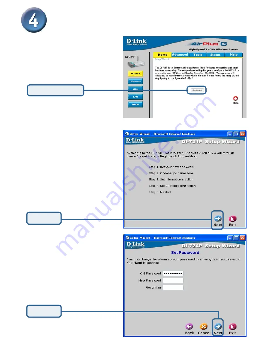 D-Link DI-724P Quick Installation Manual Download Page 5