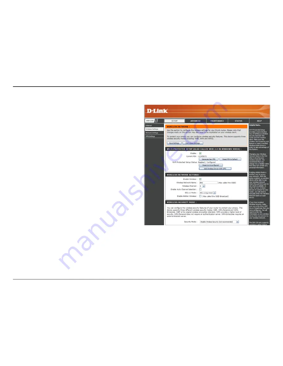 D-Link DIR-330 - Wireless G VPN Router User Manual Download Page 32