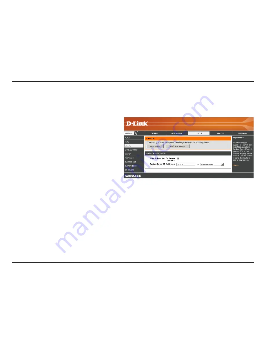 D-Link DIR-628 - RangeBooster N Dual Band Router Wireless Product Manual Download Page 63