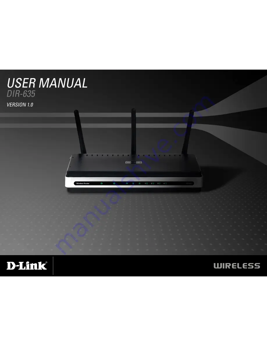 D-Link DIR-635 User Manual Download Page 1