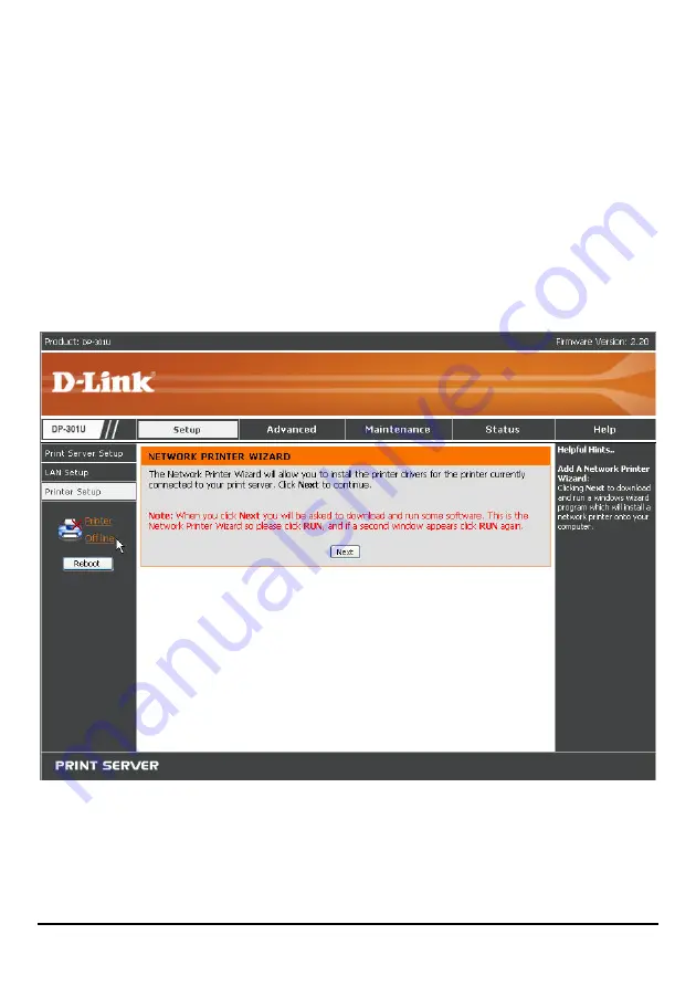 D-Link DP 301U Manual Download Page 53