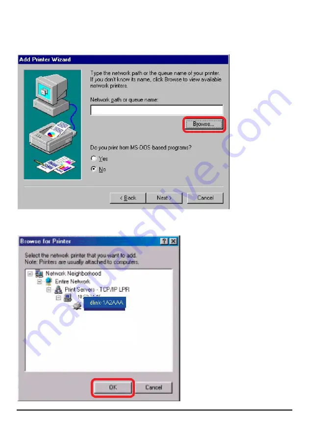 D-Link DP 301U Manual Download Page 101