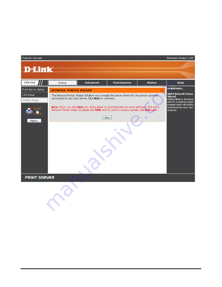 D-Link DPR-1020 Manual Download Page 89