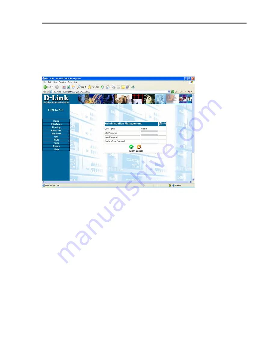 D-Link DRO-250i User Manual Download Page 102