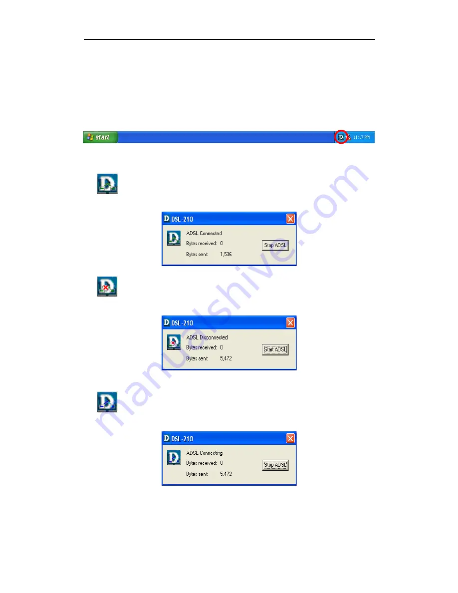 D-Link DSL-210 Скачать руководство пользователя страница 40