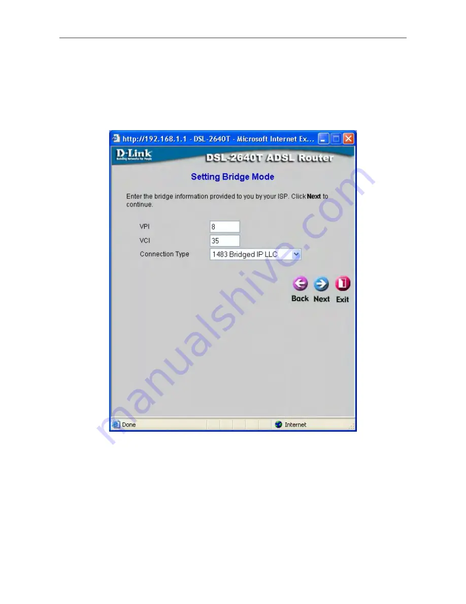 D-Link DSL-2640T User Manual Download Page 26