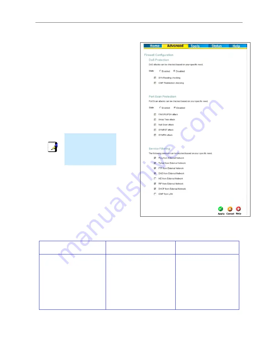 D-Link DSL-2640T User Manual Download Page 72