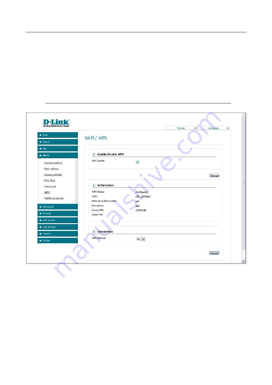 D-Link DSL-2650NRU Скачать руководство пользователя страница 55