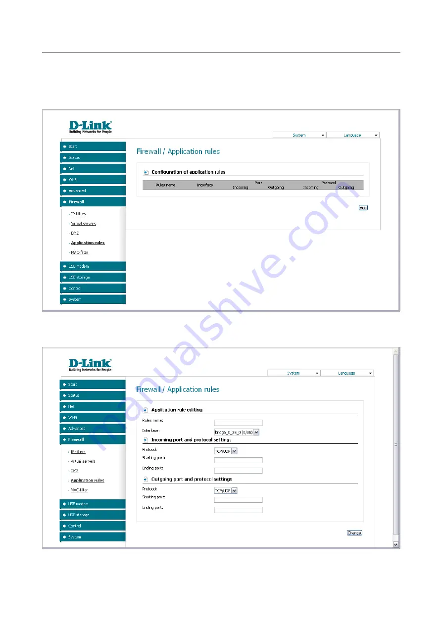 D-Link DSL-2650NRU Скачать руководство пользователя страница 80