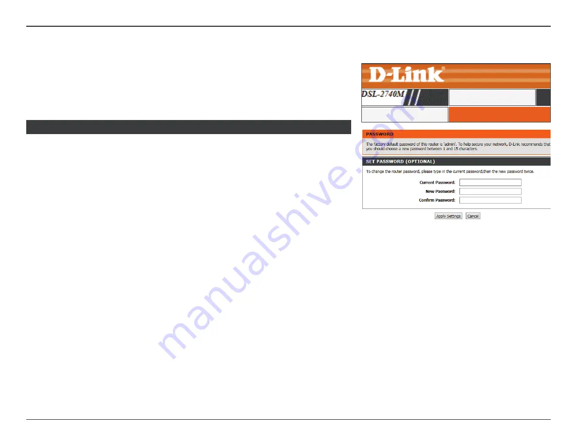 D-Link DSL-2740M User Manual Download Page 70