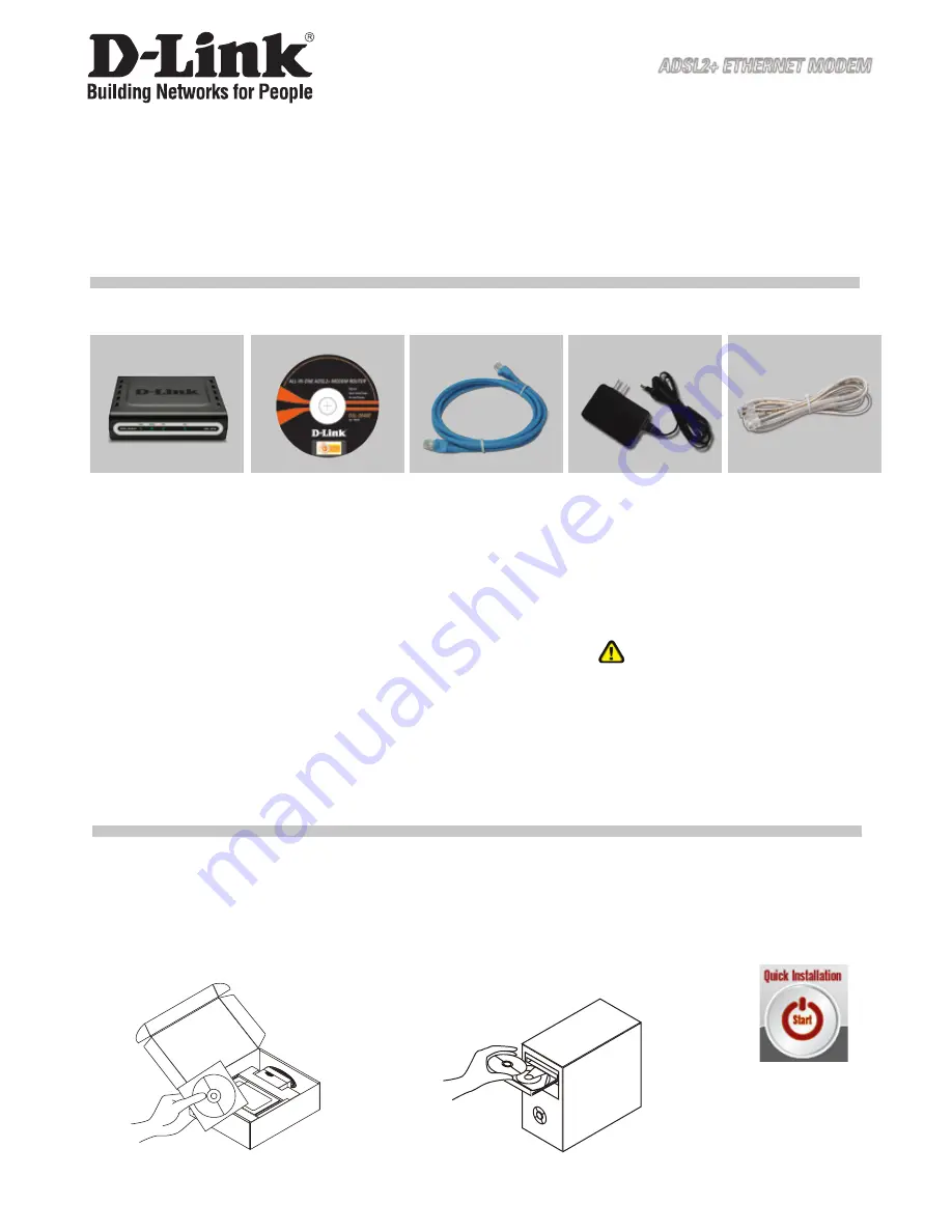 D-Link DSL-320B Quick Installation Manual Download Page 8