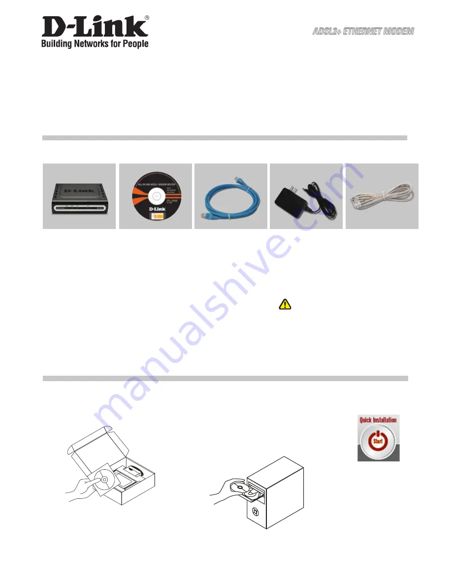 D-Link DSL-320B Quick Installation Manual Download Page 20