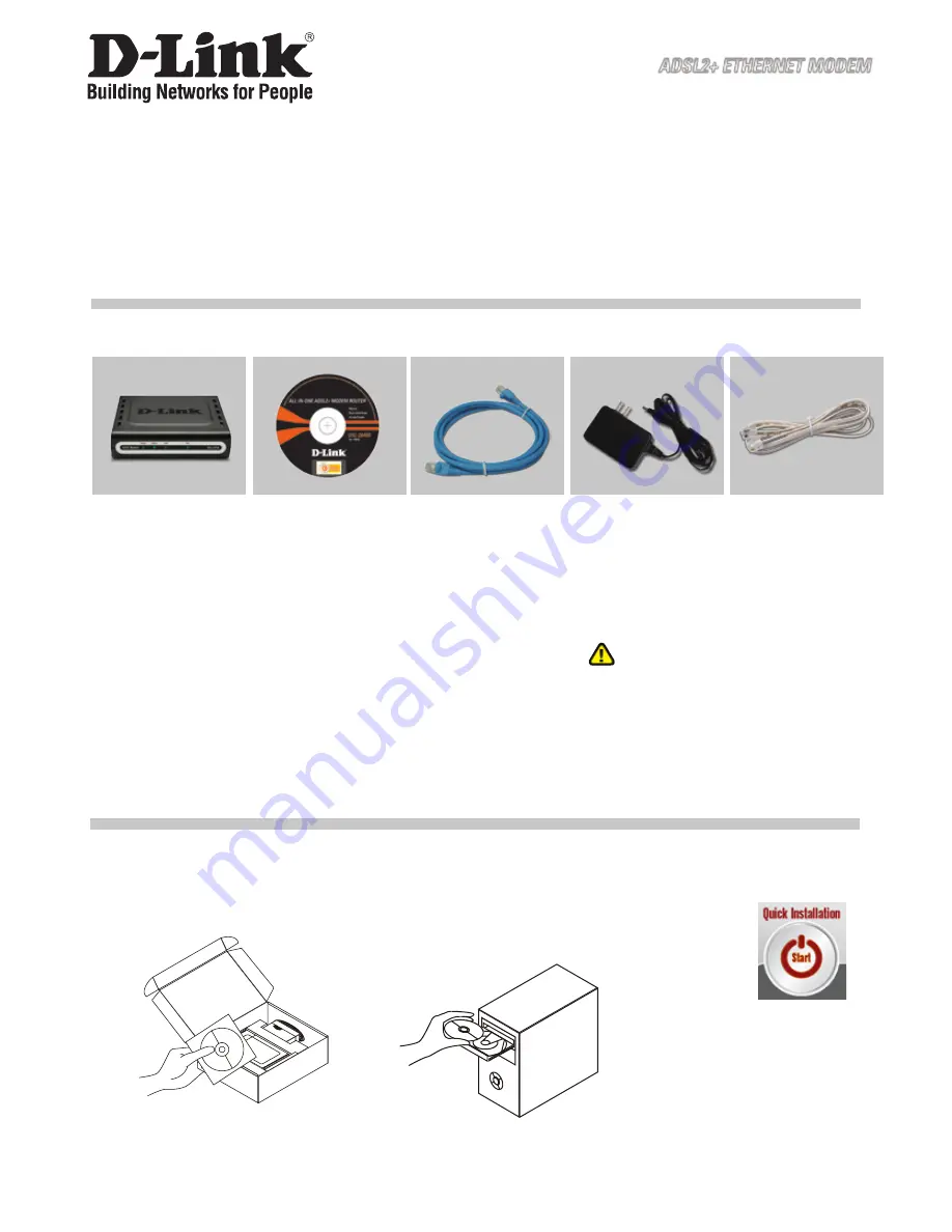 D-Link DSL-320B Quick Installation Manual Download Page 24