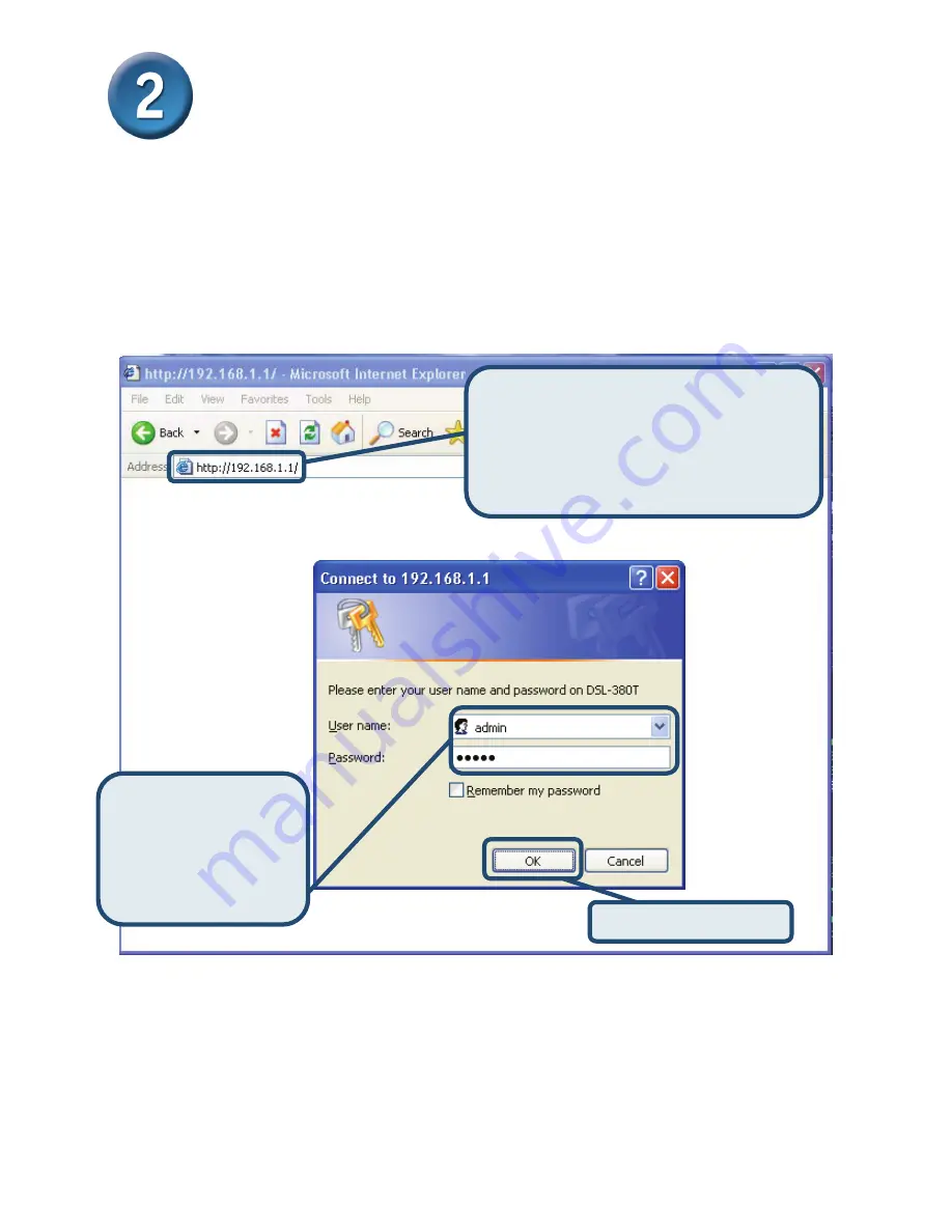 D-Link DSL-320T Quick Instruction Manual Download Page 19