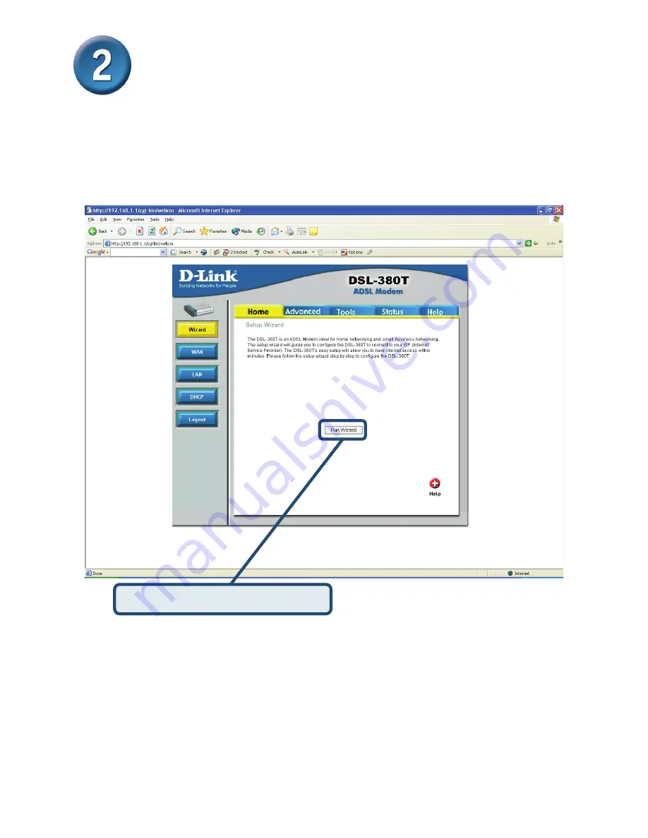 D-Link DSL-320T Quick Instruction Manual Download Page 48