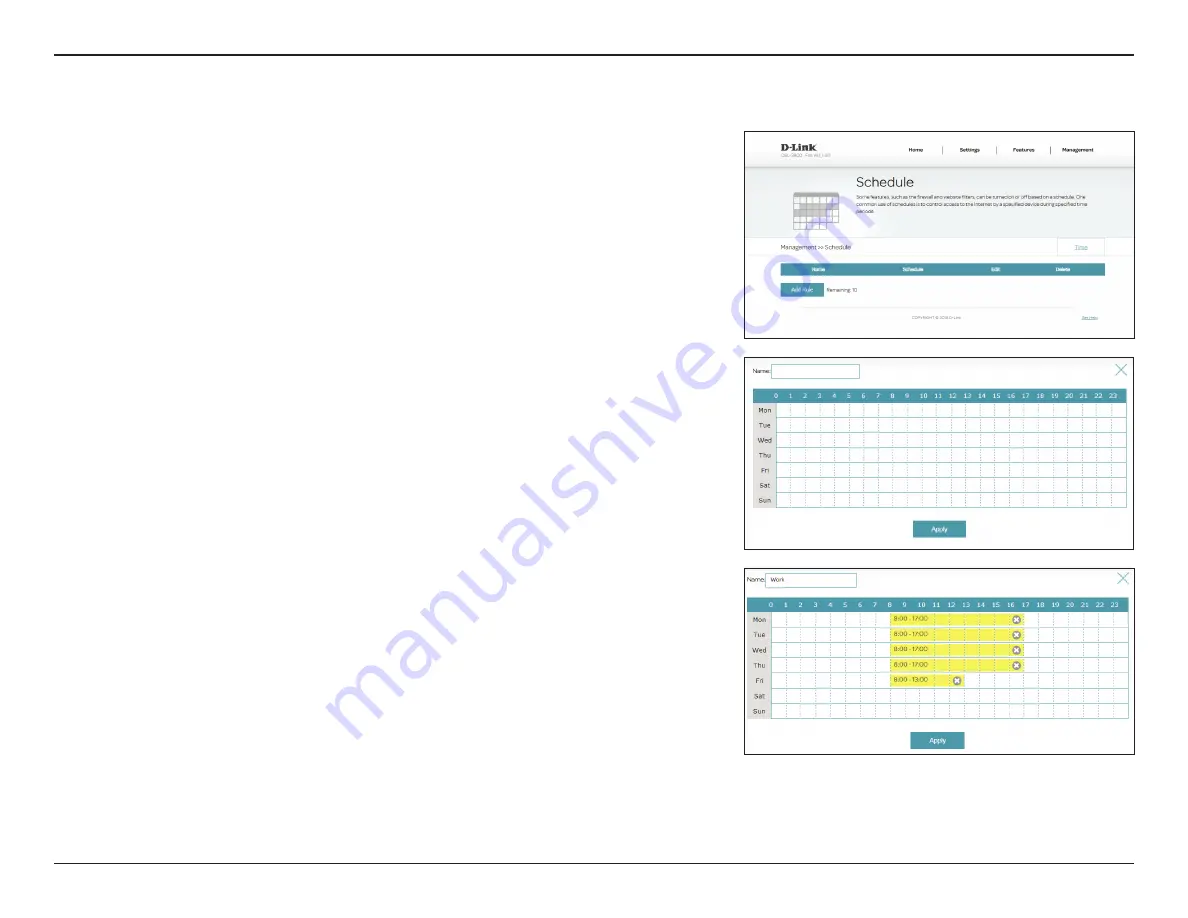 D-Link DSL-3890 User Manual Download Page 68