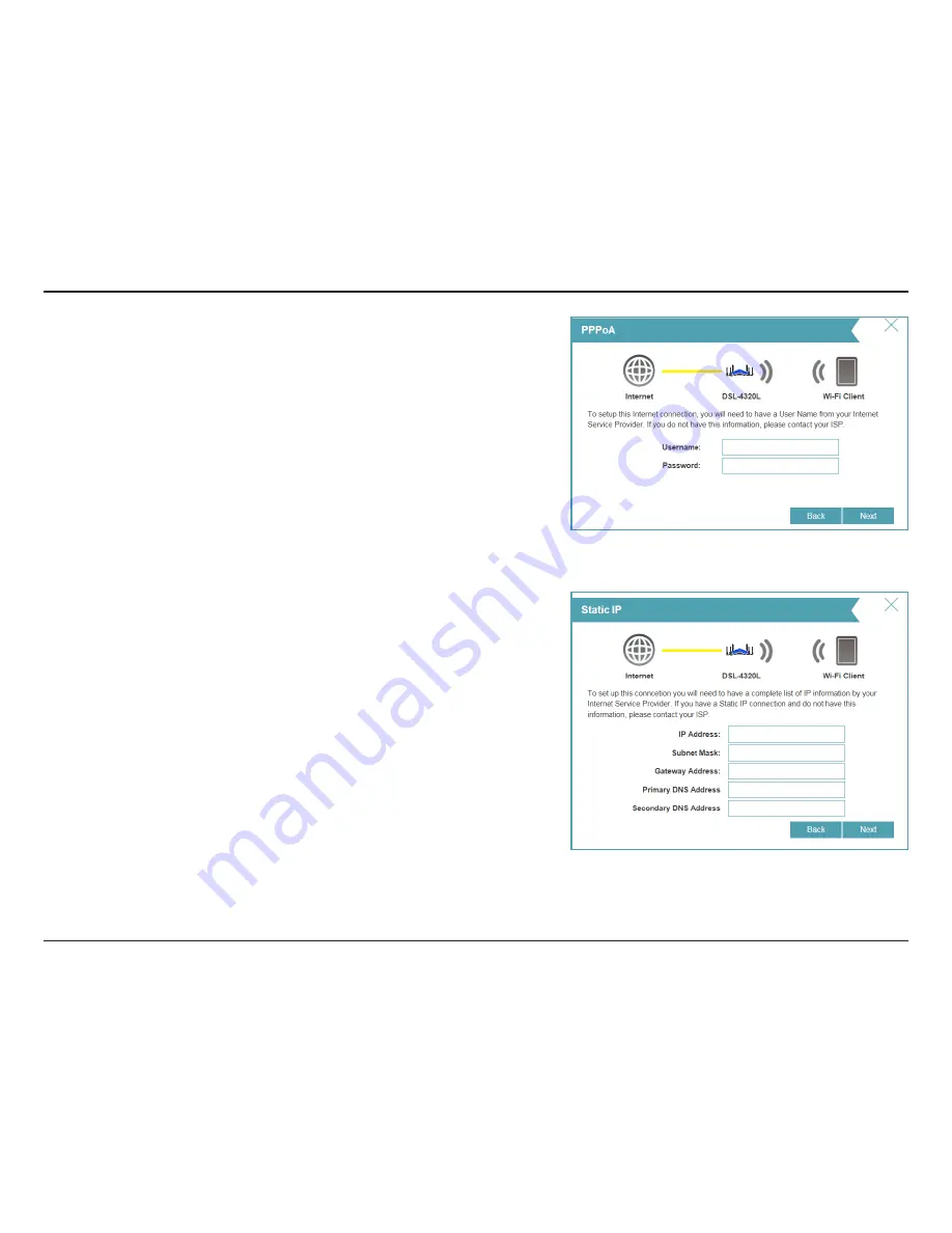 D-Link DSL-4320L User Manual Download Page 20