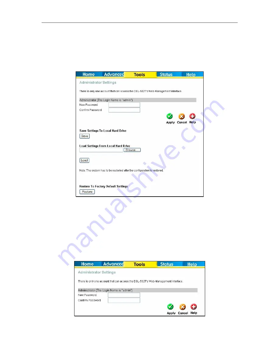 D-Link DSL-502G Скачать руководство пользователя страница 53