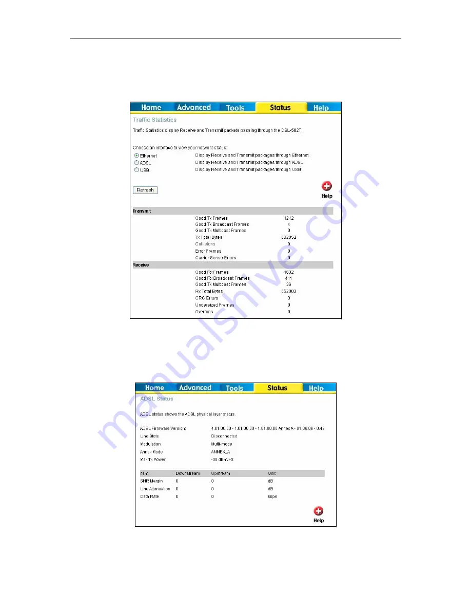 D-Link DSL-502G Скачать руководство пользователя страница 61