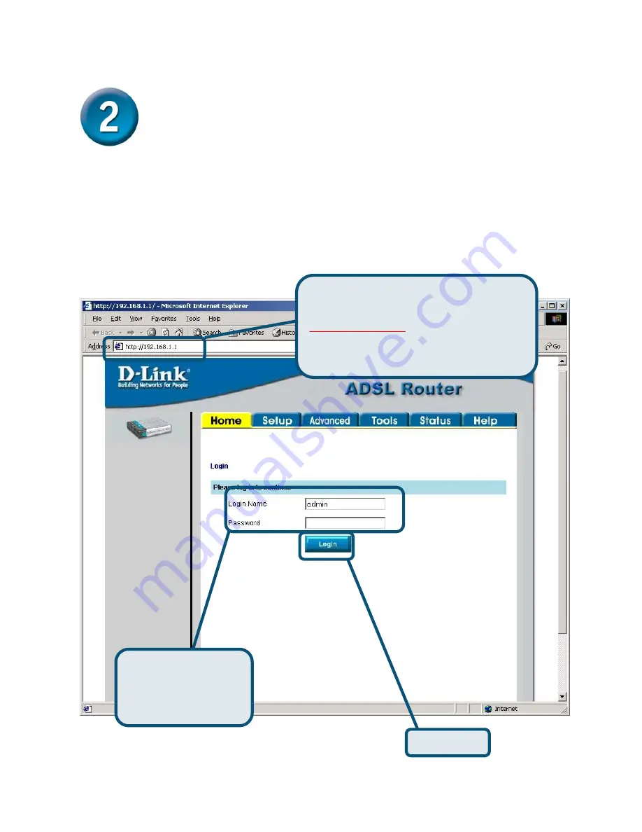 D-Link DSL-502T Quick Installation Manual Download Page 14