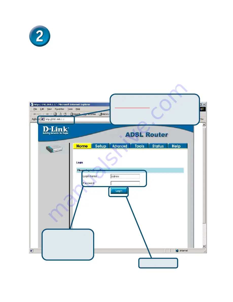 D-Link DSL-502T Quick Installation Manual Download Page 58