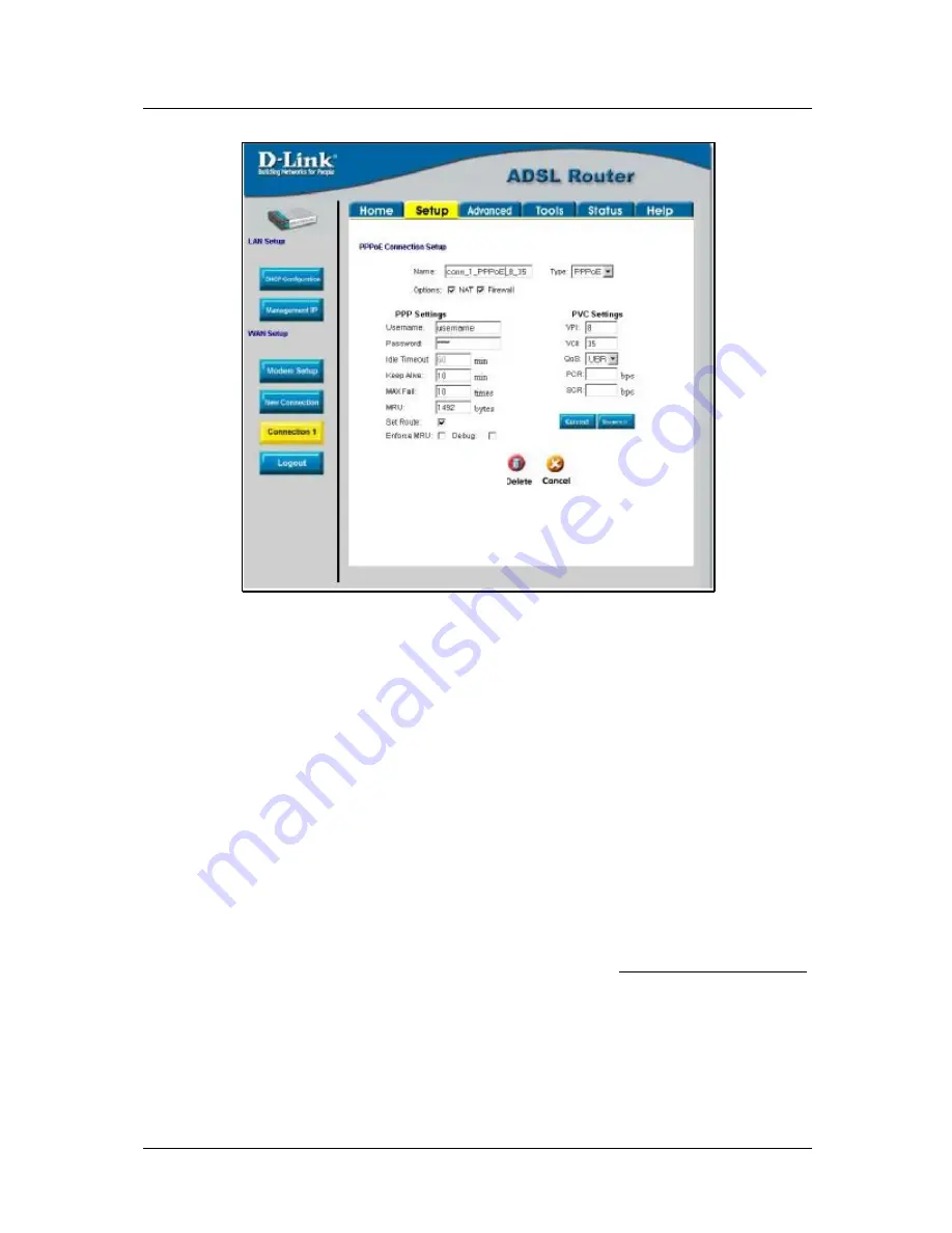 D-Link DSL-564T User Manual Download Page 33