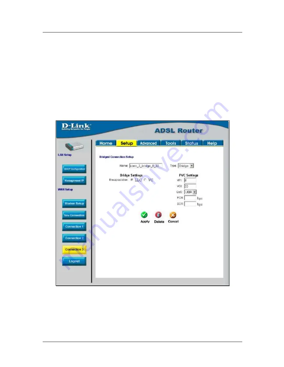 D-Link DSL-564T Скачать руководство пользователя страница 41