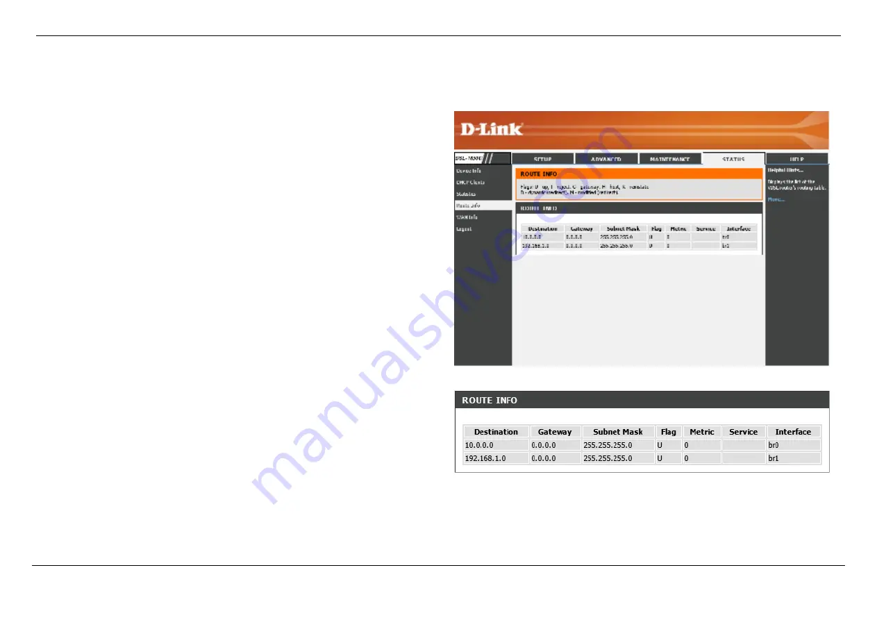 D-Link DSL-7850U User Manual Download Page 148