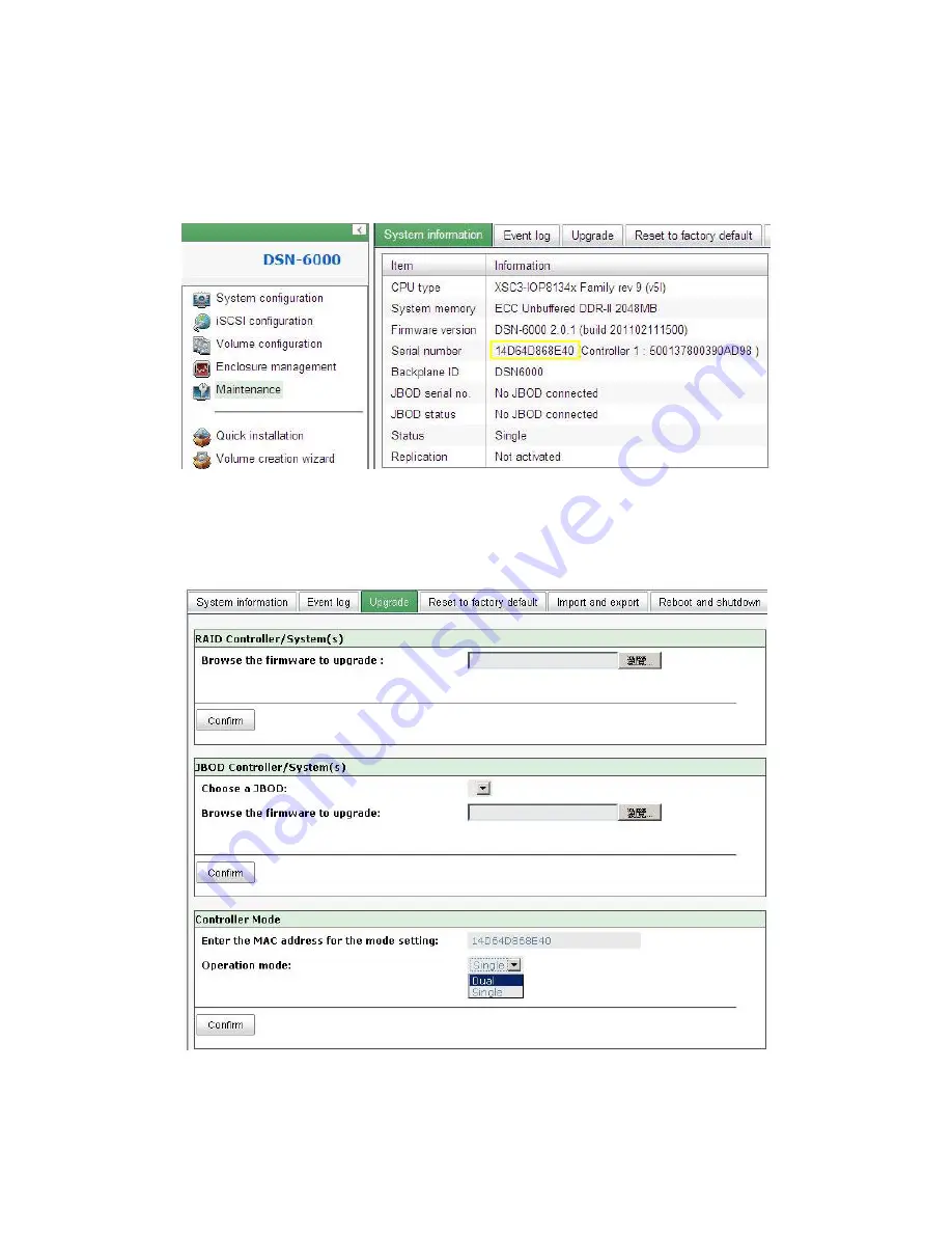 D-Link DSN-6110 User Manual Download Page 133