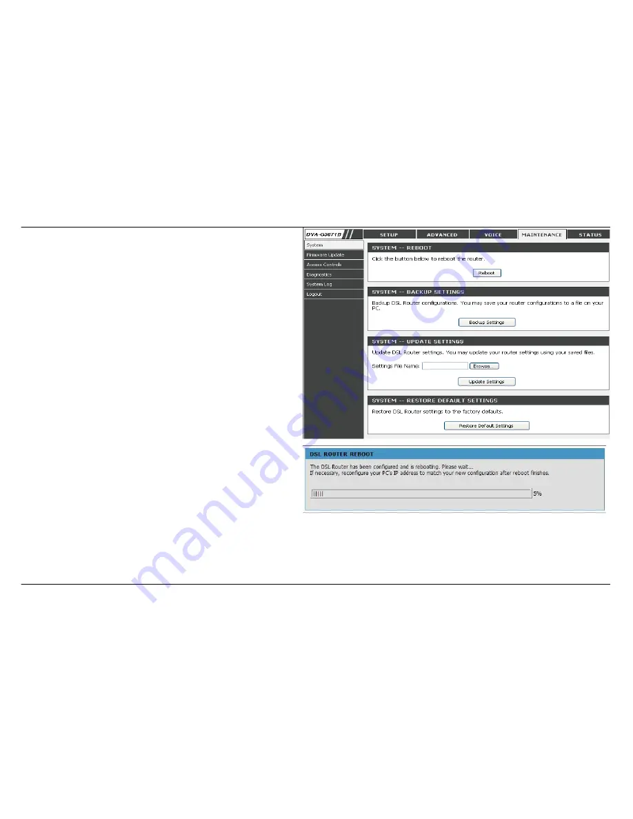 D-Link DVA-G3671B User Manual Download Page 92