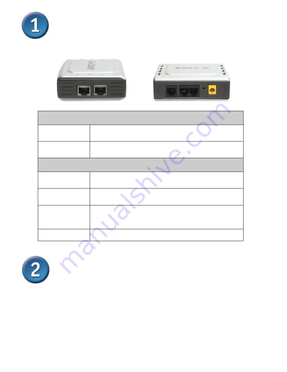 D-Link DVG-5121SP Quick Installation Manual Download Page 3