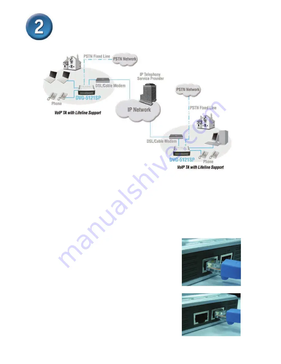 D-Link DVG-5121SP Quick Installation Manual Download Page 64