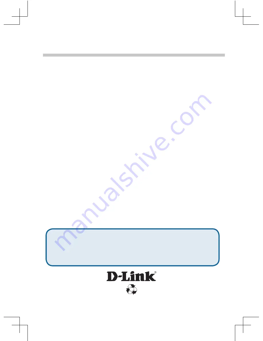 D-Link DVS-210-1 Quick Installation Manual Download Page 20