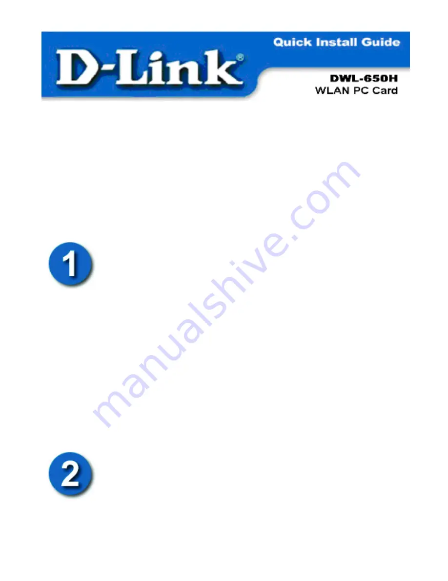 D-Link DWL-650H Скачать руководство пользователя страница 2