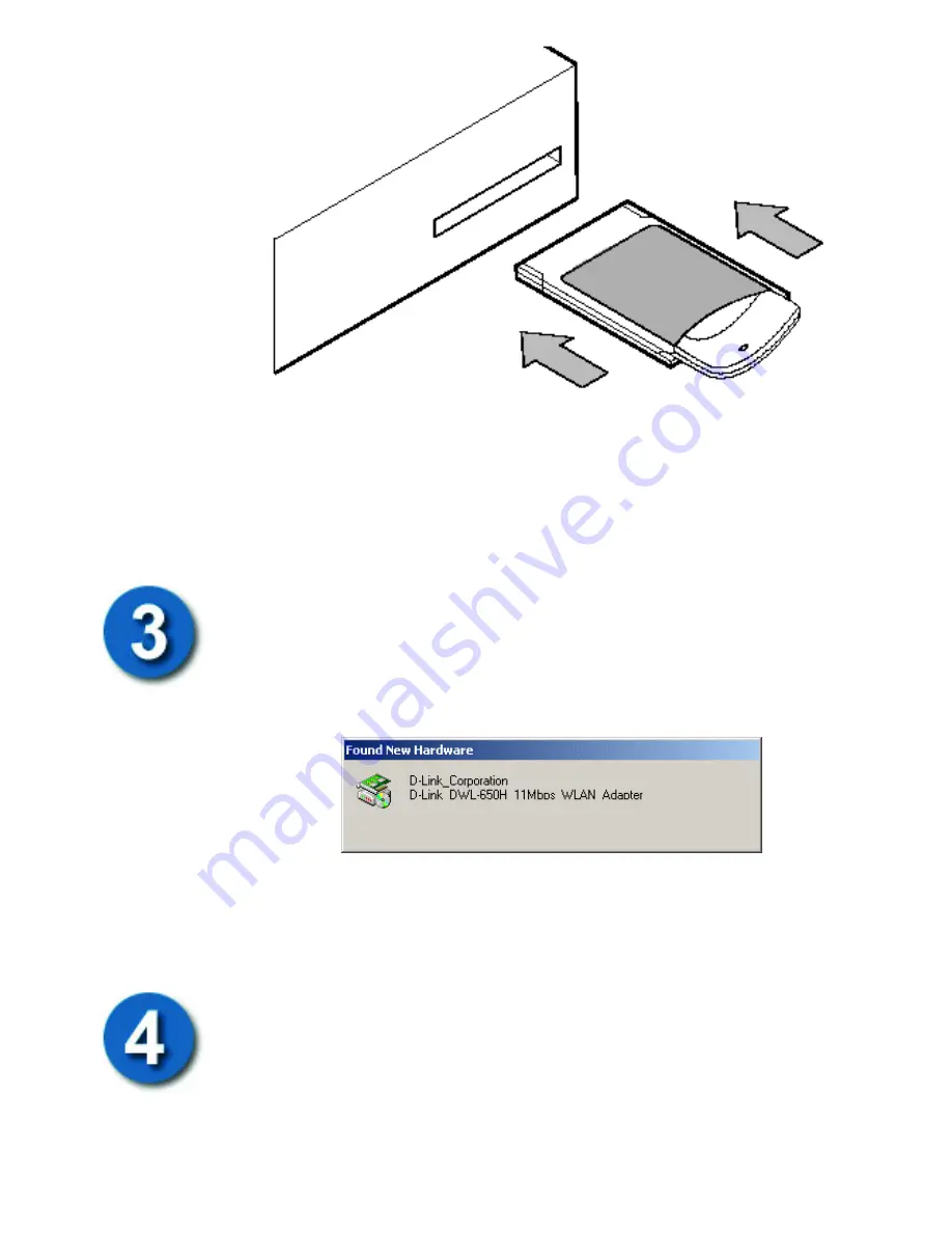 D-Link DWL-650H Quick Installation Manual Download Page 3